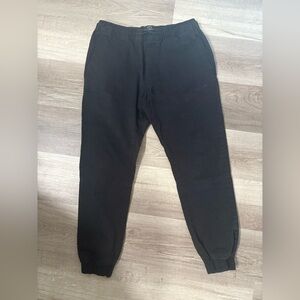 Bershka Men's Charcoal Joggers
